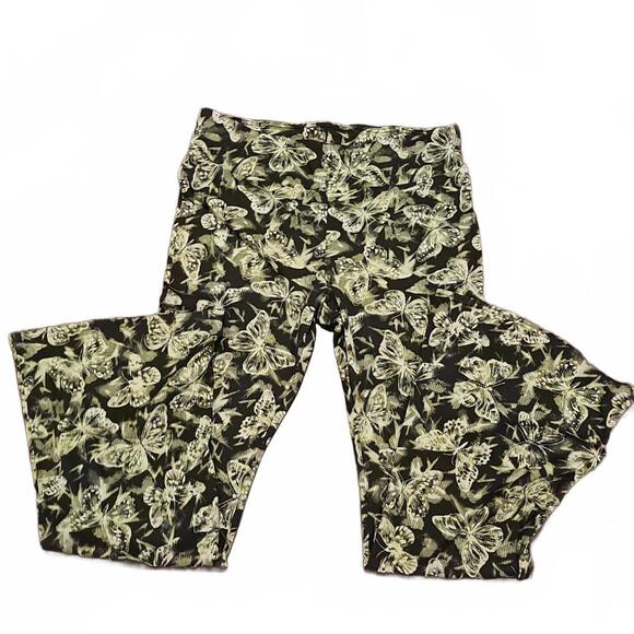 No Boundaries Floral & Camo Flared Leggings Bundle Sz XL 15-17 Flare Super Soft - Picture 2 of 7